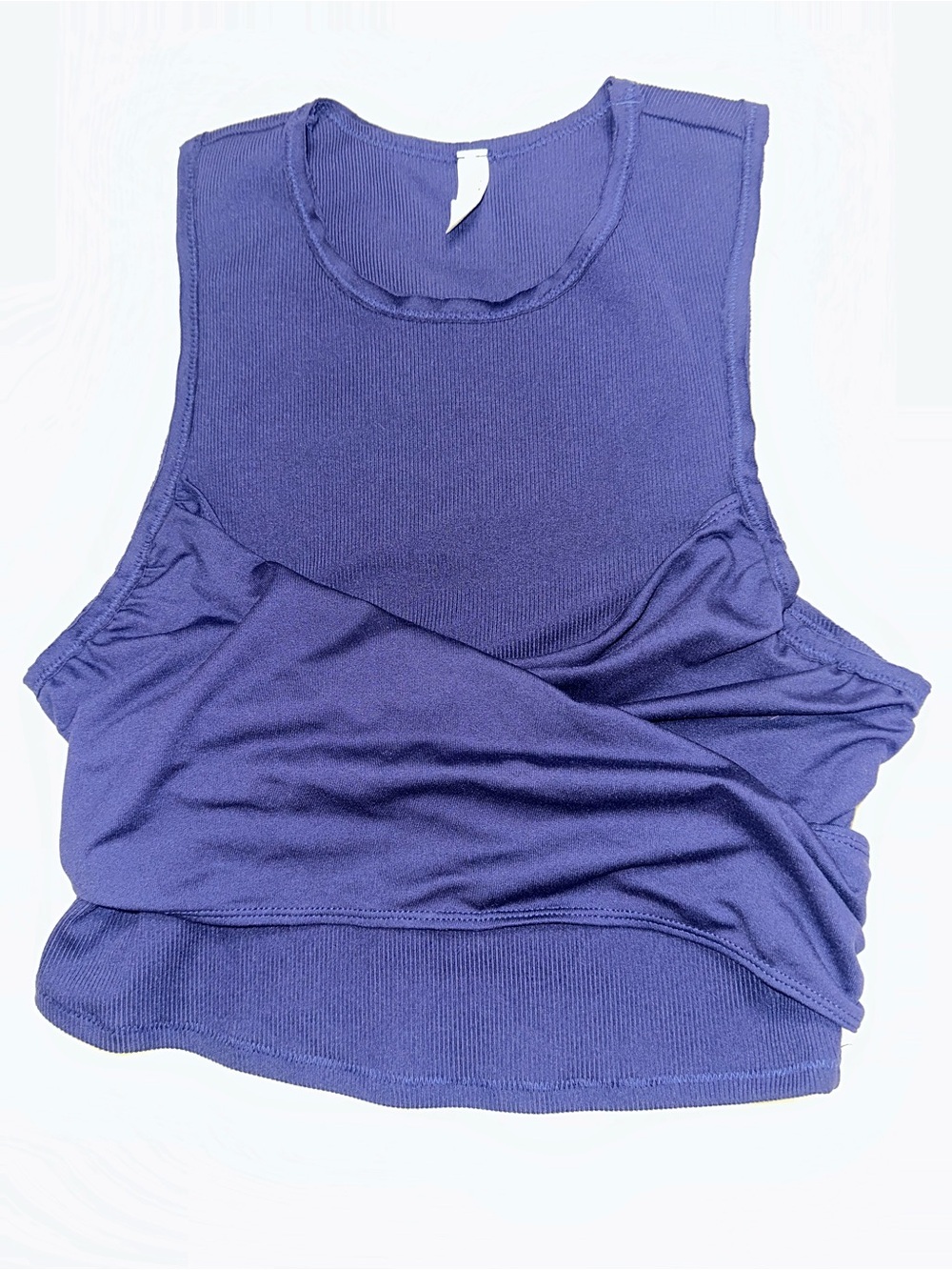 FP Movement by Free People Sleeveless Ribbed Tank Top - Blue